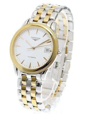 LONGINES Flagship L4.774.3 Date white Dial Automatic Men's Watch_949635